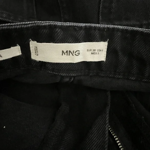 Sz 6 MATILDA Mango Women MEDIUM-RISE STRAIGHT-FIT JEANS - Picture 12 of 12